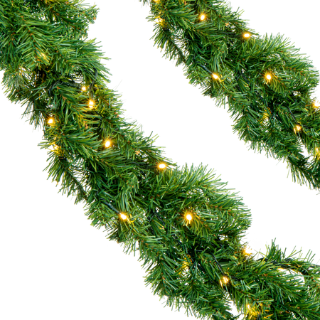 Evergreen Kunstguirlande Northern spruce - incl 200 lampjes - L 500 x D 25 cm