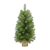 Evergreen Kunstkerstboom Everest groen - H 90 x D 47 cm