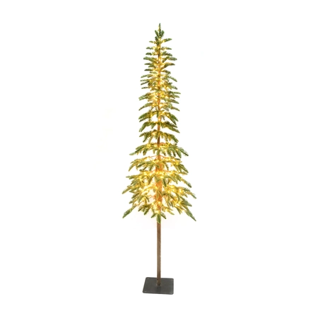 Evergreen Kunstkerstboom Mountain - incl 200 lampjes - H 180 x D 48 cm