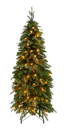 Evergreen Kunstkerstboom Peak - incl 150 lampjes - H 150 x D 65 cm