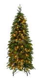 Evergreen Kunstkerstboom Peak - incl 200 lampjes - H 180 x D 72 cm