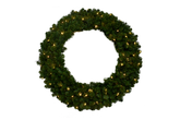 Evergreen Kunstkerstkrans Colorado spruce - incl 100 lampjes - D 120 cm