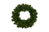 Evergreen Kunstkerstkrans Colorado spruce - incl 30 lampjes - D 40 cm