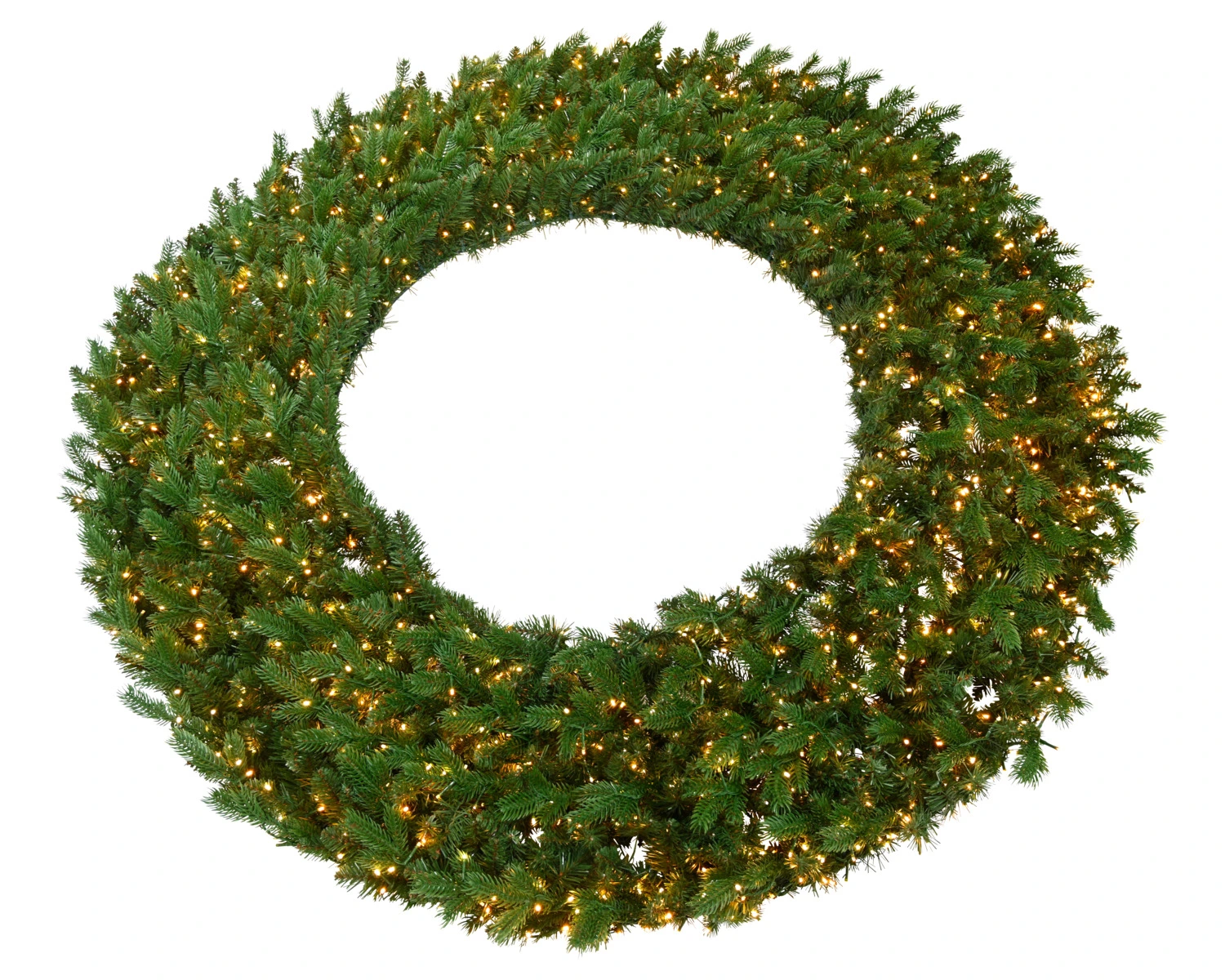 Evergreen Kunstkerstkrans Janga premium deluxe - incl 2000 lampjes - D ...