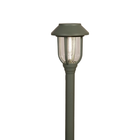 Fakkel solar metaal 41x9cm olijf