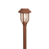 Fakkel solar metaal 41x9cm terra