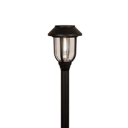 Fakkel solar metaal 41x9cm zwart