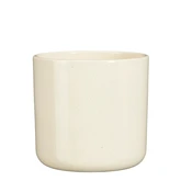 Fedor pot rond beige - h15xd17cm
