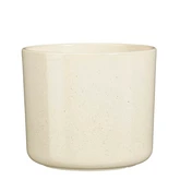 Fedor pot rond beige - h17,5xd19cm