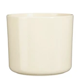 Fedor pot rond beige - h25,5xd28cm