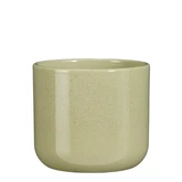 Fedor pot rond l.groen - h13,5xd15,5cm