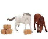 Feed For The Horses, Set Of 6 - Lemax kerstfiguren