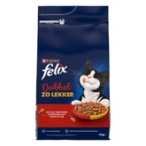 Felix Dubbel Zo Lekker droog adult rund&kip 4kg - afbeelding 3