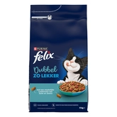 Felix Dubbel Zo Lekker droog adult zalm&zeevis 4kg - afbeelding 3