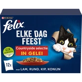 Felix Elke Dag Feest pouch gelei countrysd sel mp 12x85gr - afbeelding 1