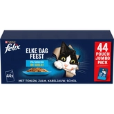 Felix Elke Dag Feest pouch gelei vis sel mp 44x85gr