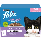 Felix Original pouch gelei junior mix sel mp 12x85gr