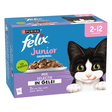 Felix Original pouch gelei junior mix sel mp 12x85gr - afbeelding 7