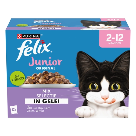 Felix Original pouch gelei junior mix sel mp 12x85gr - afbeelding 10