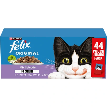 Felix Original pouch gelei mix sel mp 44x85gr - afbeelding 3