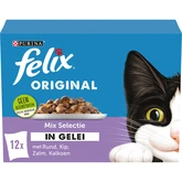 Felix Original pouch gelei senior mix sel mp 12x85gr - afbeelding 1