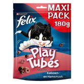 Felix play tubes kalkoen&ham 180gr - afbeelding 2