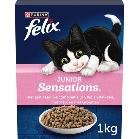 Felix Sensations droog junior 1kg - afbeelding 1