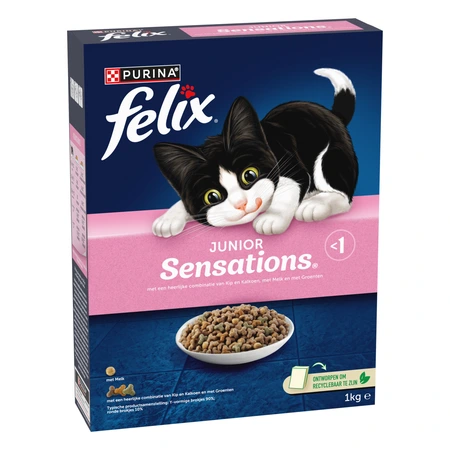 Felix Sensations droog junior 1kg - afbeelding 5