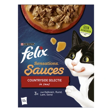 Felix Sensations pouch saus countryside sel mp 12x85gr - afbeelding 8