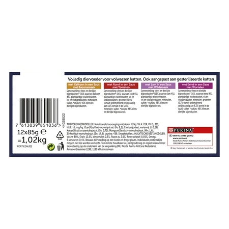 Felix Sensations pouch saus countryside sel mp 12x85gr - afbeelding 11