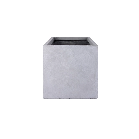 Fibre Clay Bak Rechthoek 100 X 47 X 47 Cm Lichtgrijs - afbeelding 3