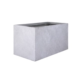 Fibre clay bak rechthoek 100 x 47 x 47 cm Light grey - afbeelding 2