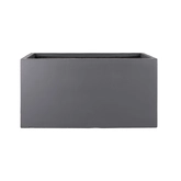 Fibre clay bak rechthoek 60 x 30 x 30 cm Dark grey - afbeelding 1