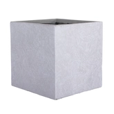 Fibre clay bak vierkant 40 x 40 x 40 cm Light grey - afbeelding 2