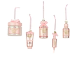 Figuren glas d8.60h10.20cm roze a5