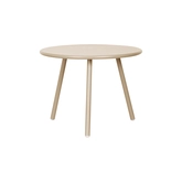 Finn metalen bijzettafel rond D 60 x H 45 cm latte