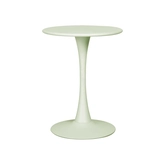 Finn metalen tuintafel rond D 60 x H 75 cm sage groen