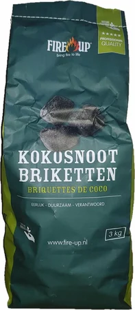 FireUp Kokos Briketten 3 kg