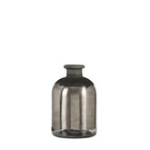 Fles zilver - h17xd11cm