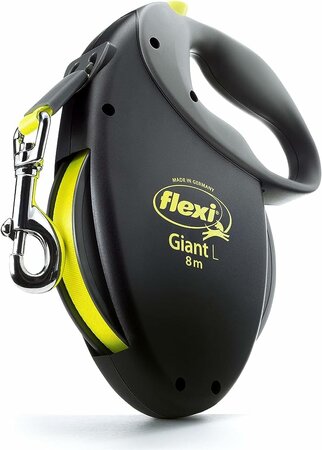 Flexi Giant Band L Zwart/Neon 8M
