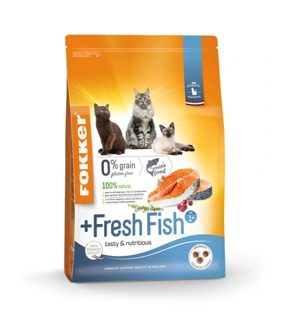 Fokker cat +fresh fish 2,5kg
