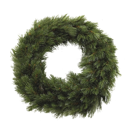 Forest Frosted krans green - d90cm - afbeelding 1