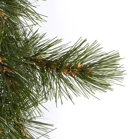 Forest Frosted krans green - d90cm - afbeelding 3
