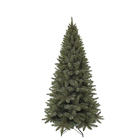 Forest Frosted Slim Kunstkerstboom Blauw - H 215 x D 117 cm