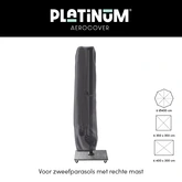 Free-arm parasol cover H292x60/65 - afbeelding 2
