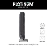 Free-arm parasol cover H292x60/65 - afbeelding 3