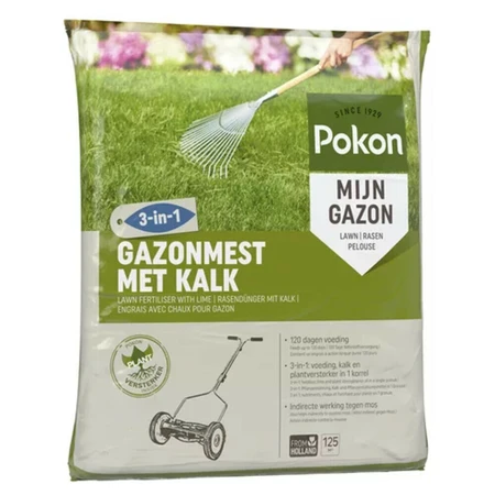 Gazonm + Kalk 3-in-1 125m2