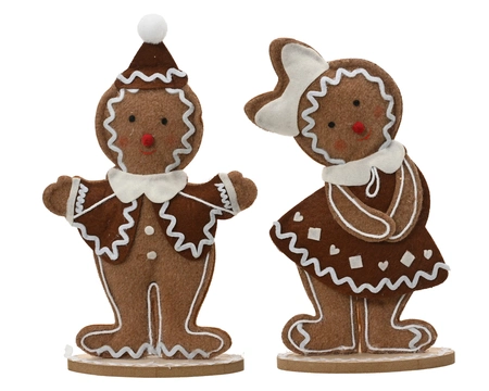 Gember vilt L6b17.50h25.50cm bruin a2