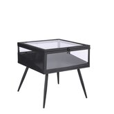 Glenn bijzettafel zwart - l38xb40,5xh38cm