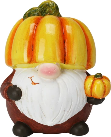 Gnome Pompoenhoed 12cm (1 stuk, div. soorten) - afbeelding 2